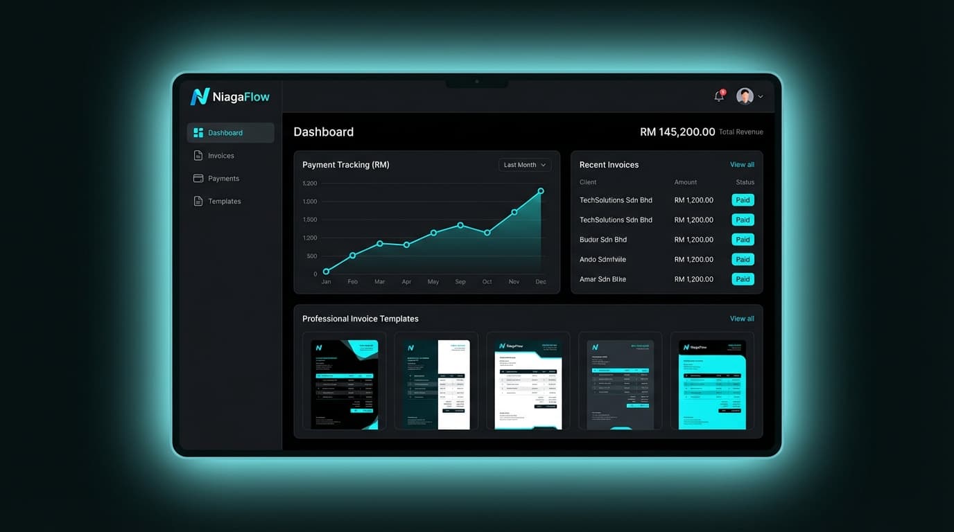 NiagaFlow Dashboard